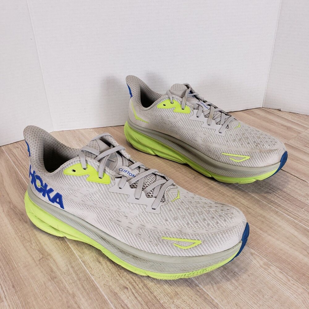Hoka One One Clifton 12D Stardust Electric Grey 1127895-STLC Mens